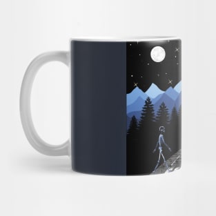 Skeleton Stroll Mug